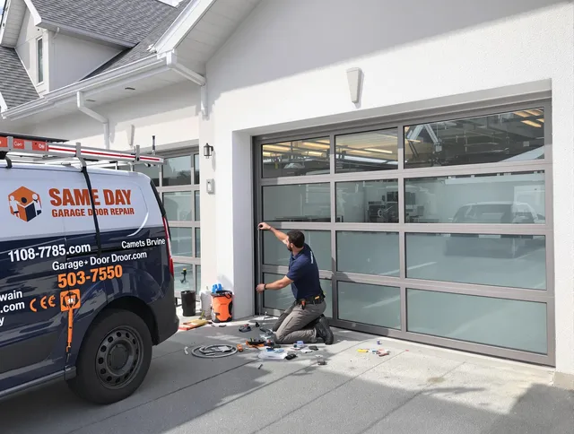 Same-day garage door repair service by Lakeland Garage Door Repair in Lakeland